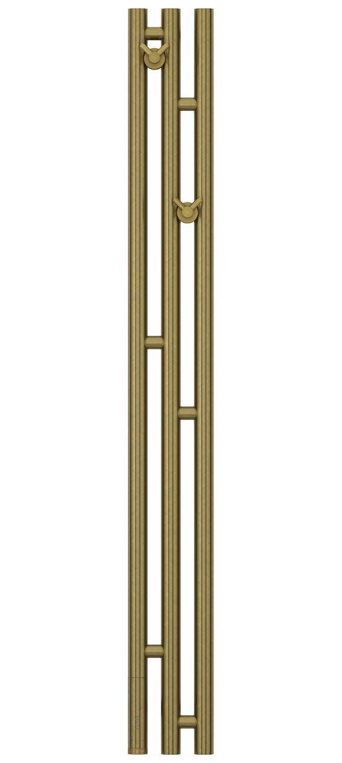 Полотенцесушитель электрический Сунержа Терция 3.0 13.8x120 см левый состаренная бронза 05-5844-1211