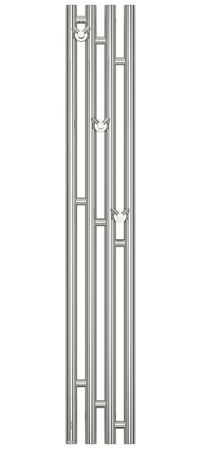 Полотенцесушитель электрический Сунержа Кантата 3.0 191x1200 мм левый без покрытия 00-5846-1216