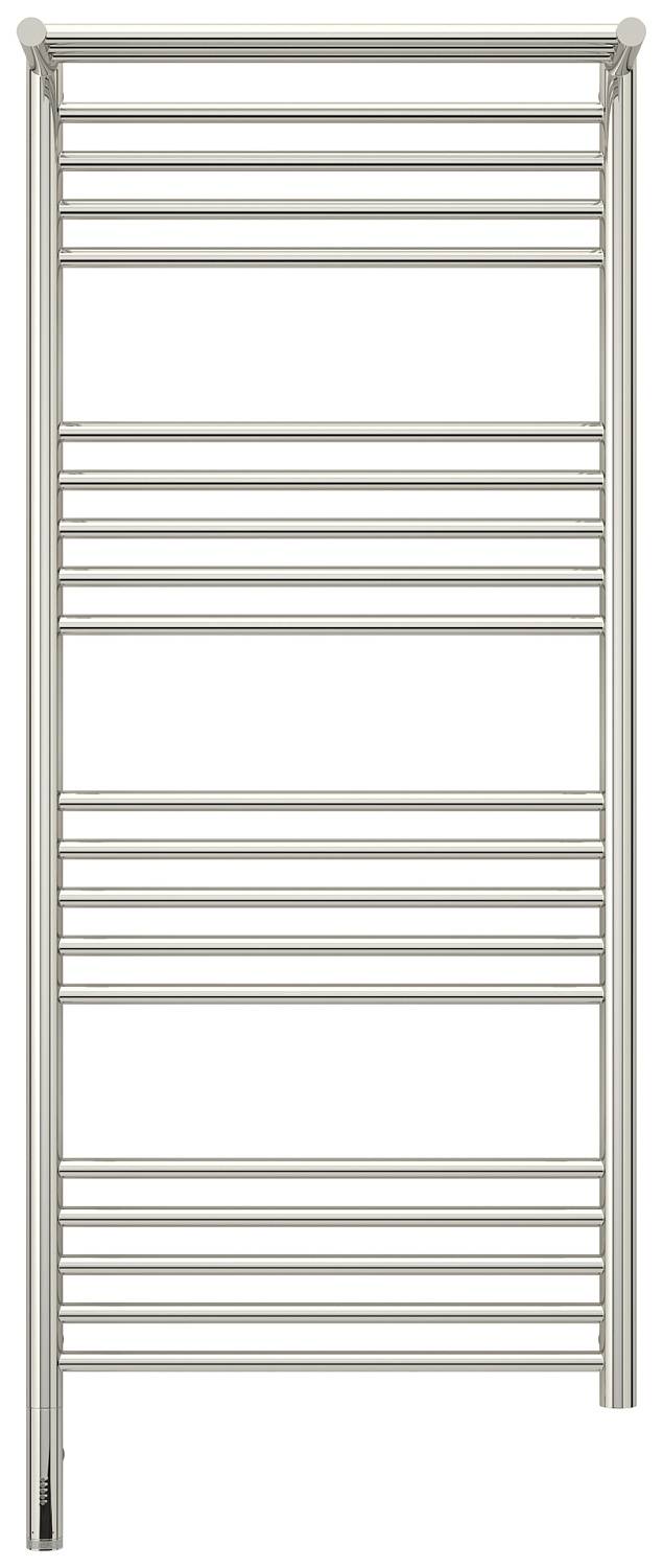 Полотенцесушитель электрический Сунержа Богема 3.0 с 1 полкой 532x1324 мм левый без покрытия 00-5806-1250