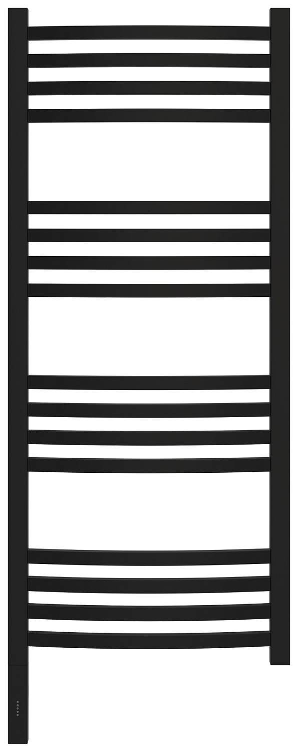 Полотенцесушитель электрический Сунержа Аркус 3.0 430x1120 мм левый матовый черный 31-5704-1040