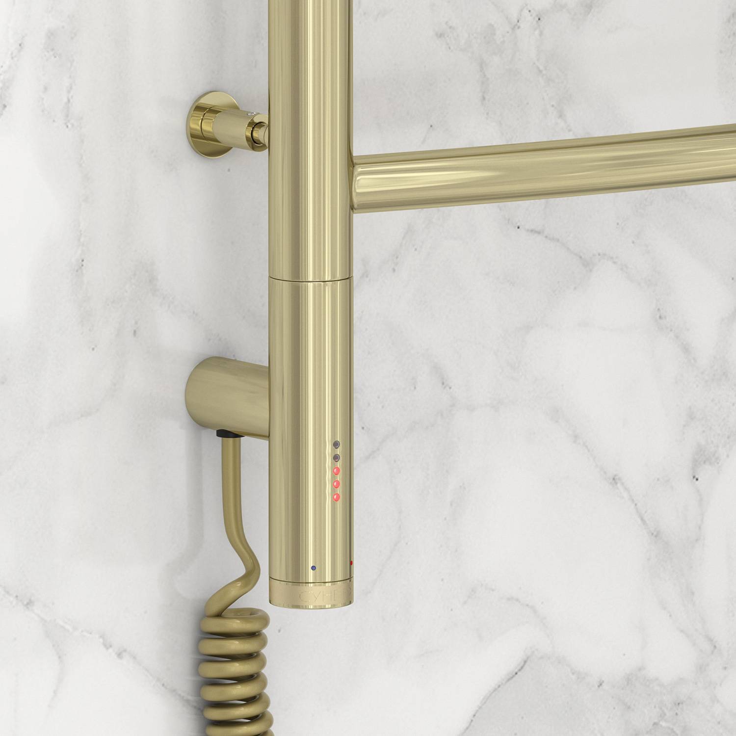 Полотенцесушитель электрический Сунержа Галант 3.0 632x724 мм левый шампань 020-5800-6060