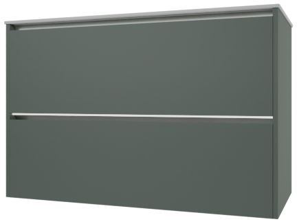 Тумба под раковину Allen Brau Activity 100x46x66,2 см олива 1.34014.CGM