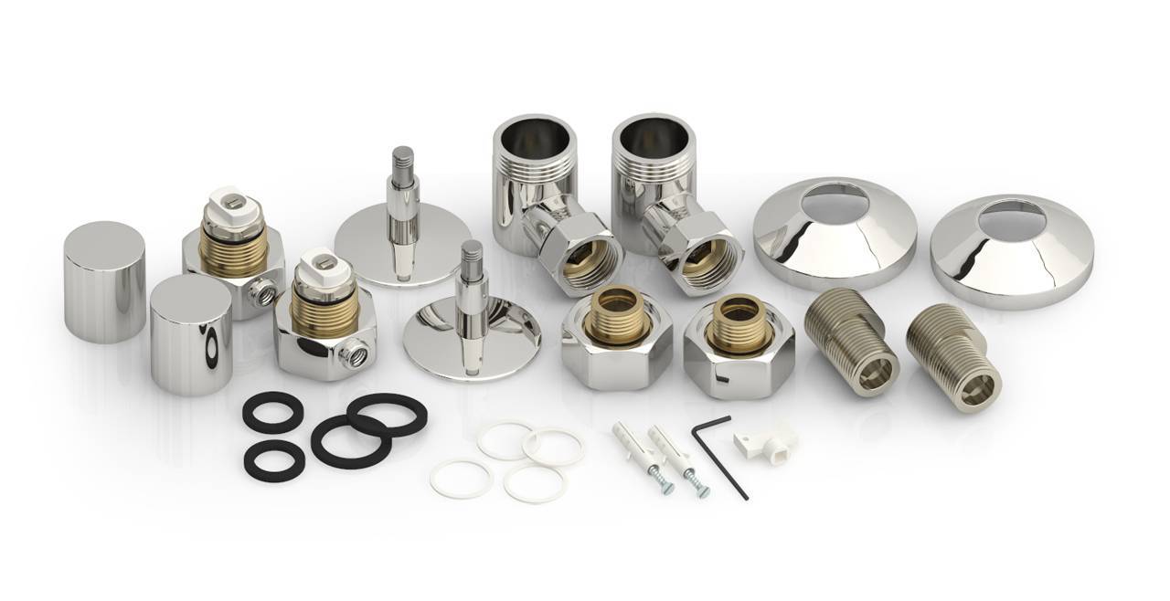 Полотенцесушитель водяной Стилье Аксиома-30 56.5x107.2 см 00663-1050