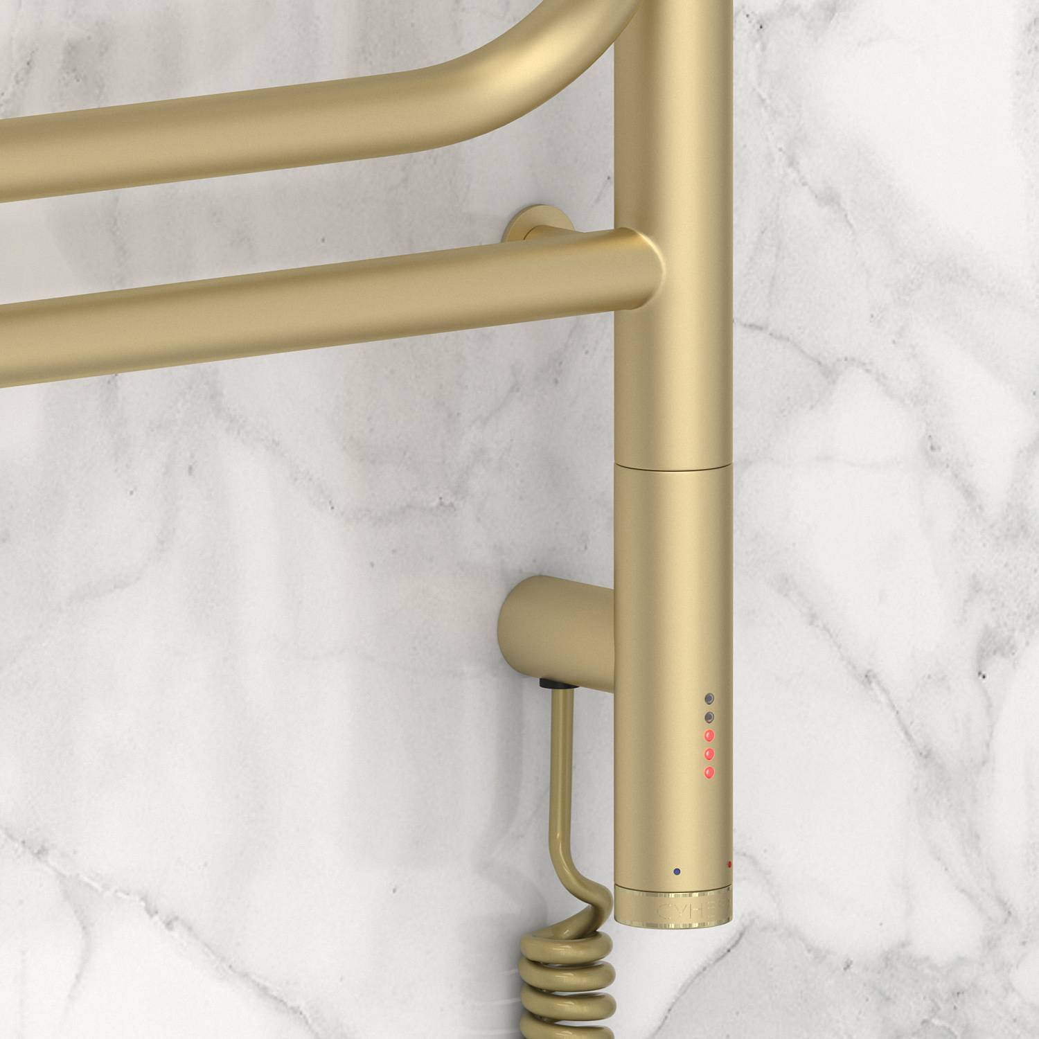 Полотенцесушитель электрический Сунержа Элегия 3.0 532x1124 мм правый матовая шампань 022-5819-1050