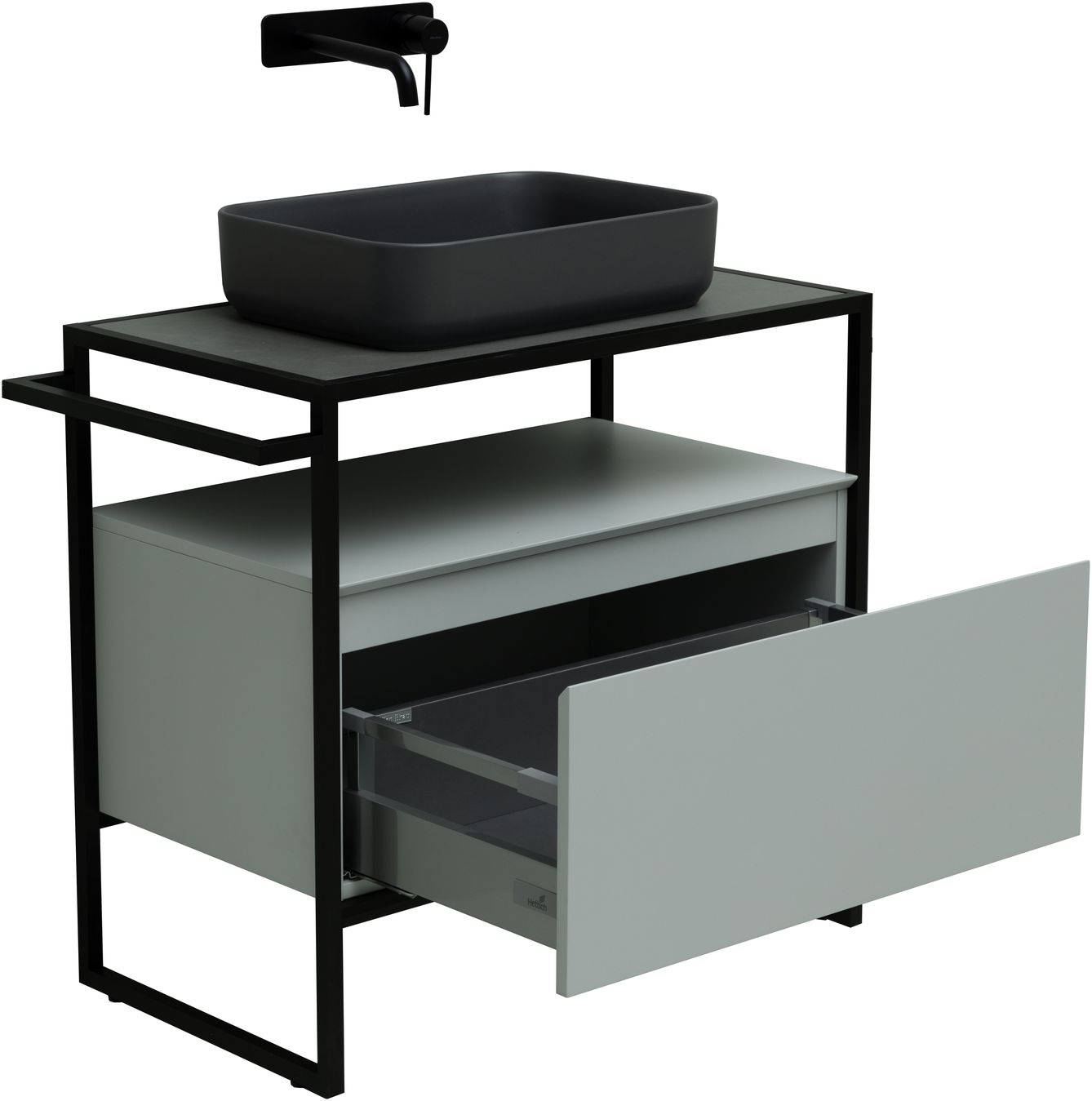 Тумба под раковину Allen Brau Priority 80х45х75 см папирус 1.31002.PWM