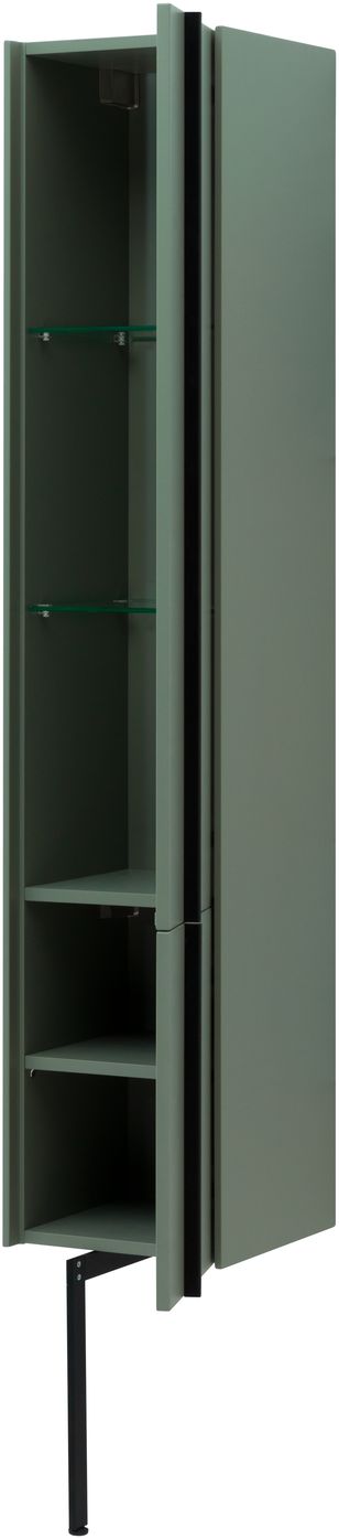 Шкаф-пенал подвесной Allen Brau Reality 30х31х148 см правосторонний олива матовый 1.32001.CGM