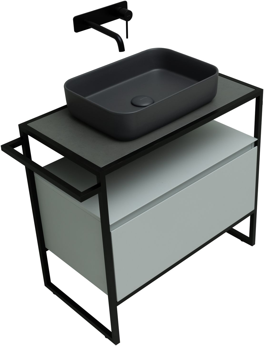 Тумба под раковину Allen Brau Priority 80х45х75 см папирус 1.31002.PWM