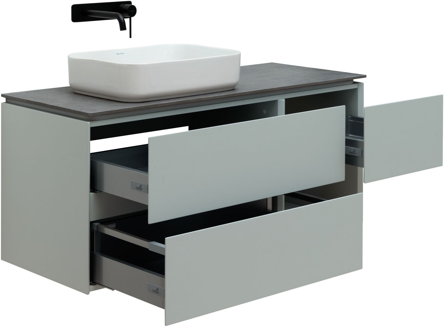 Тумба под раковину Allen Brau Infinity 119.2x45.6x51 см папирус 1.21005.PWM