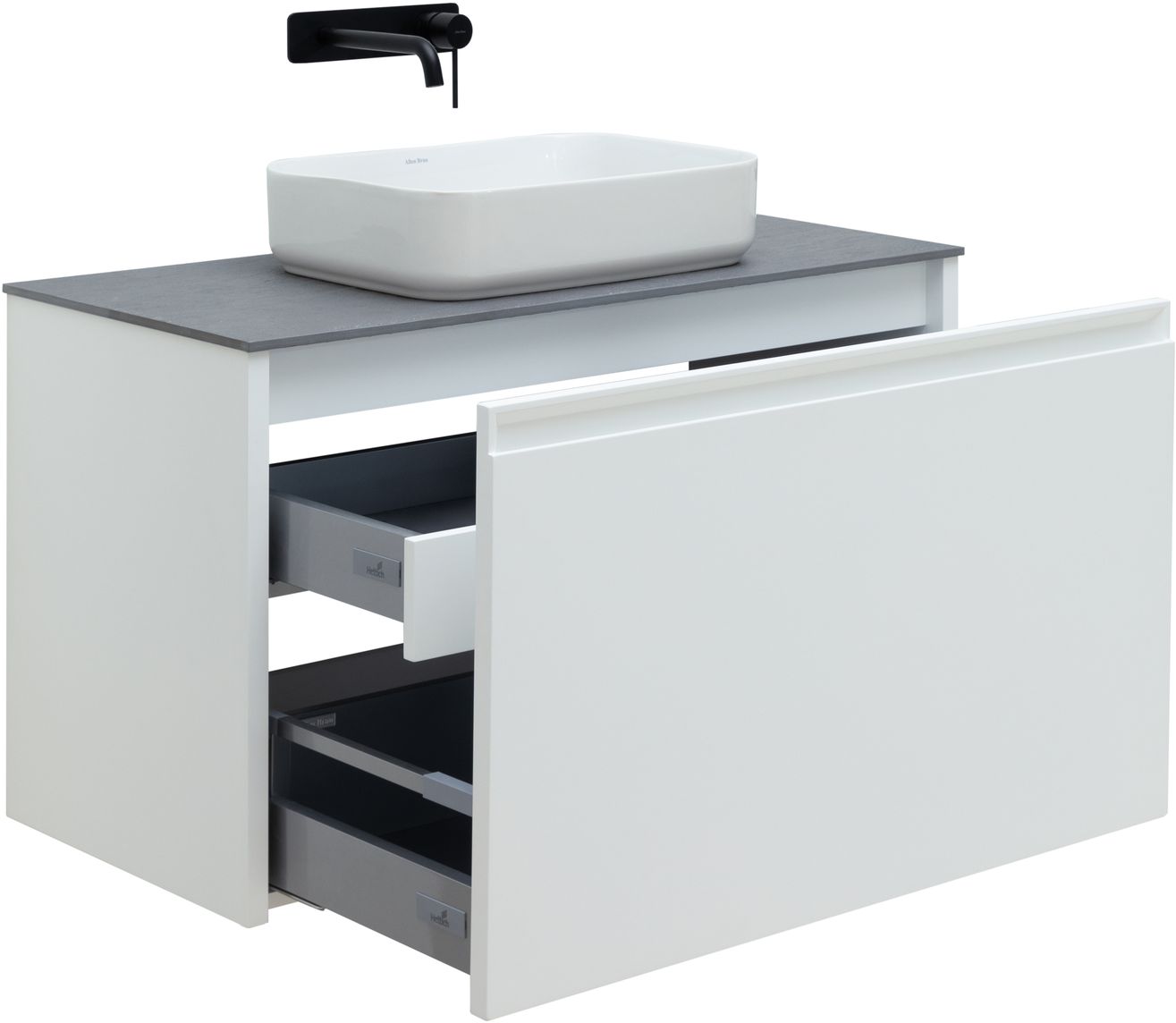 Тумба под раковину Allen Brau Fantasy 100x46x56.8 см белая 1.11004.WM