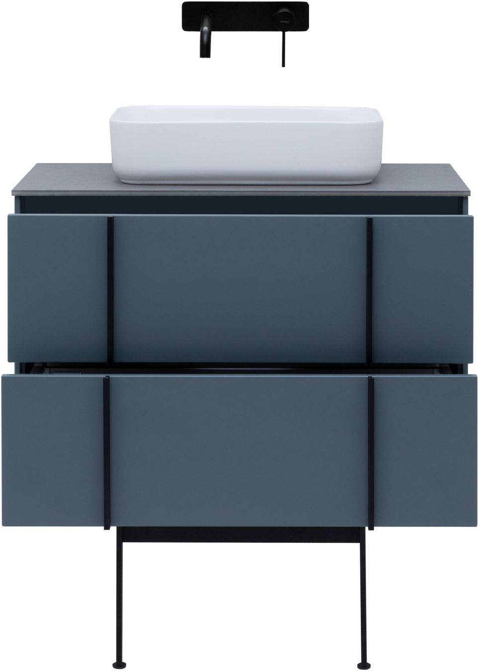 Тумба под раковину Allen Brau Reality 80x46.2x50 см синий 1.32005.BGM