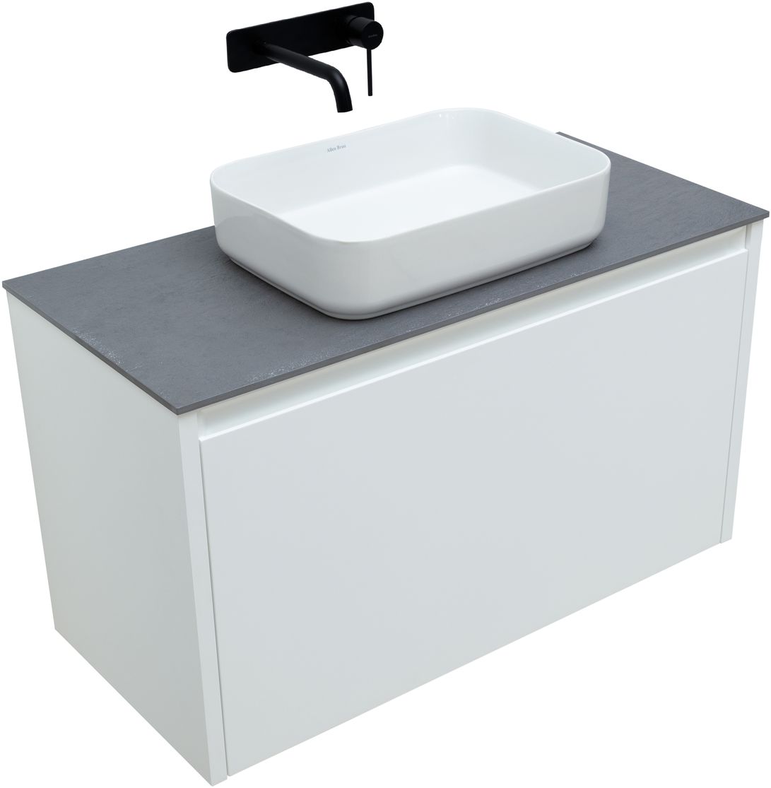 Тумба под раковину Allen Brau Fantasy 100x46x56.8 см белая 1.11004.WM