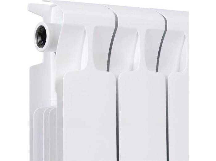 Радиатор биметаллический RIFAR Monolit 350 5 секций боковое подключение Белый 11477