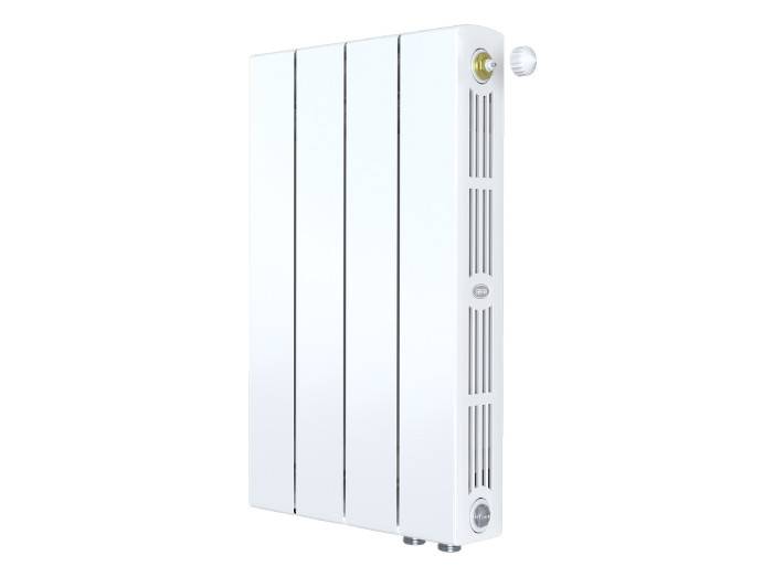 Радиатор биметаллический Rifar SUPReMO Ventil 500 4 секции нижнее правое подключение 11602