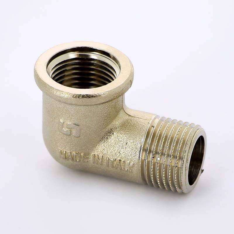 Угол 90° НВ Uni-Fitt 1/2 никелированный 611N2200