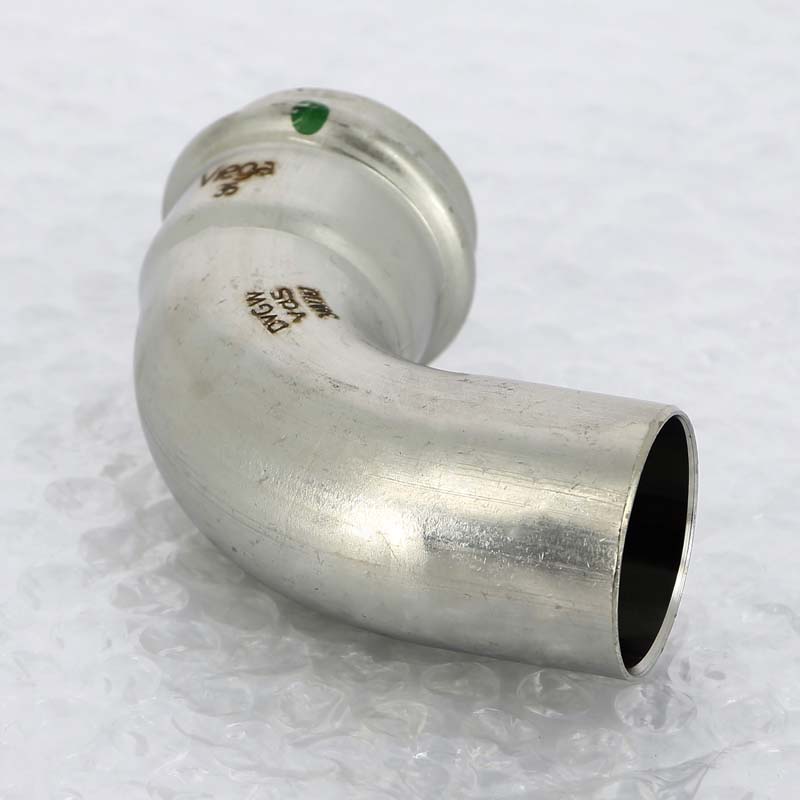 Отвод однораструбный 90° Viega Sanpress Inox пресс нержавеющая сталь 35 мм 435745