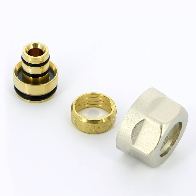 Соединитель обжимной Uni-Fitt 16x2.0 мм - 3/4 EK для коллекторов серий 40X и 42X 408N1634