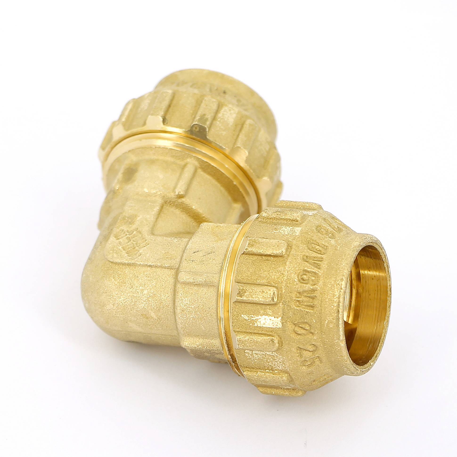 Угол обжимной Tiemme 25х25 мм для ПНД труб 3400012