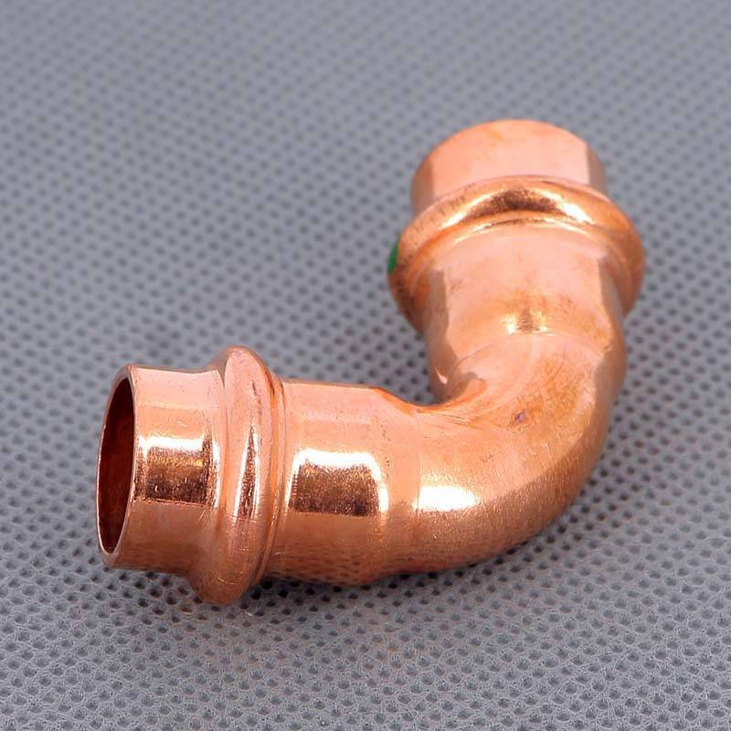 Угол 90° пресс медный Viega Profipress 15 мм 291501