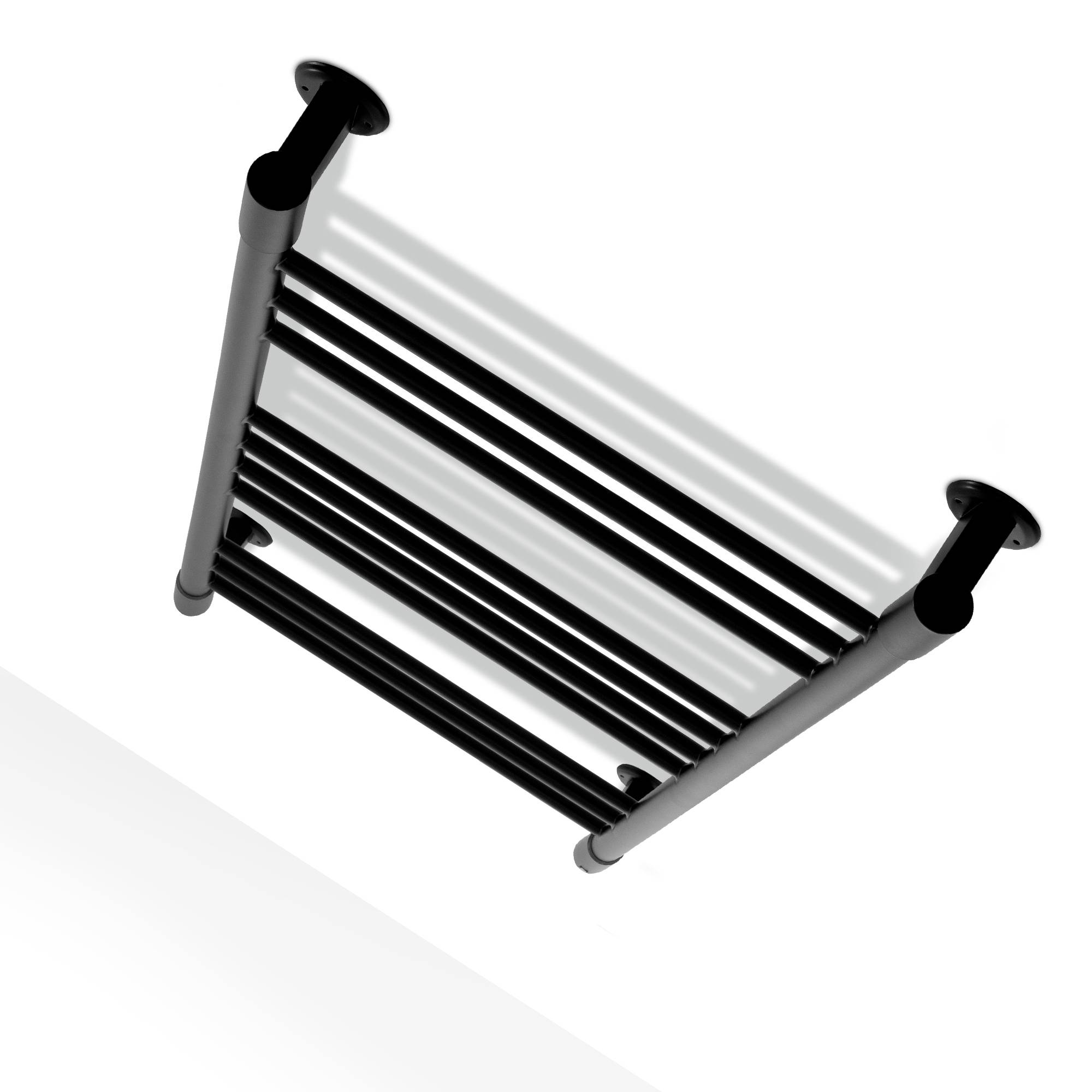 Полотенцесушитель электрический Energy Ergo2 P 1050х500 мм RAL 9005 ERGO2P1055R905M