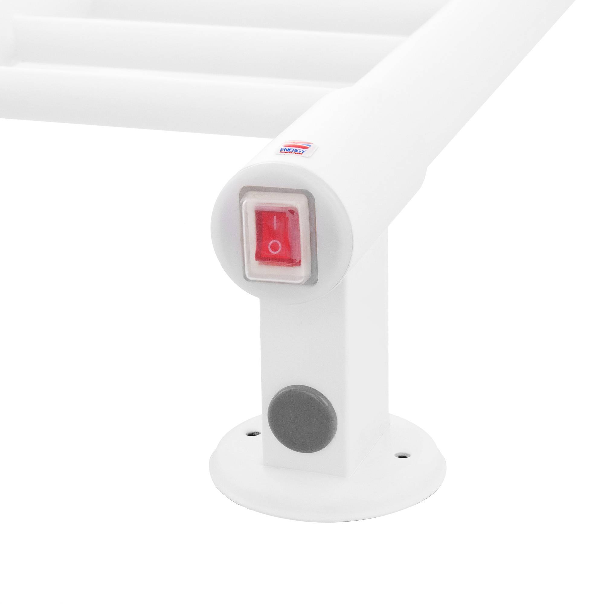 Полотенцесушитель электрический Energy Ergo2 P 850х200 мм RAL 9003 ERGO28520R903M