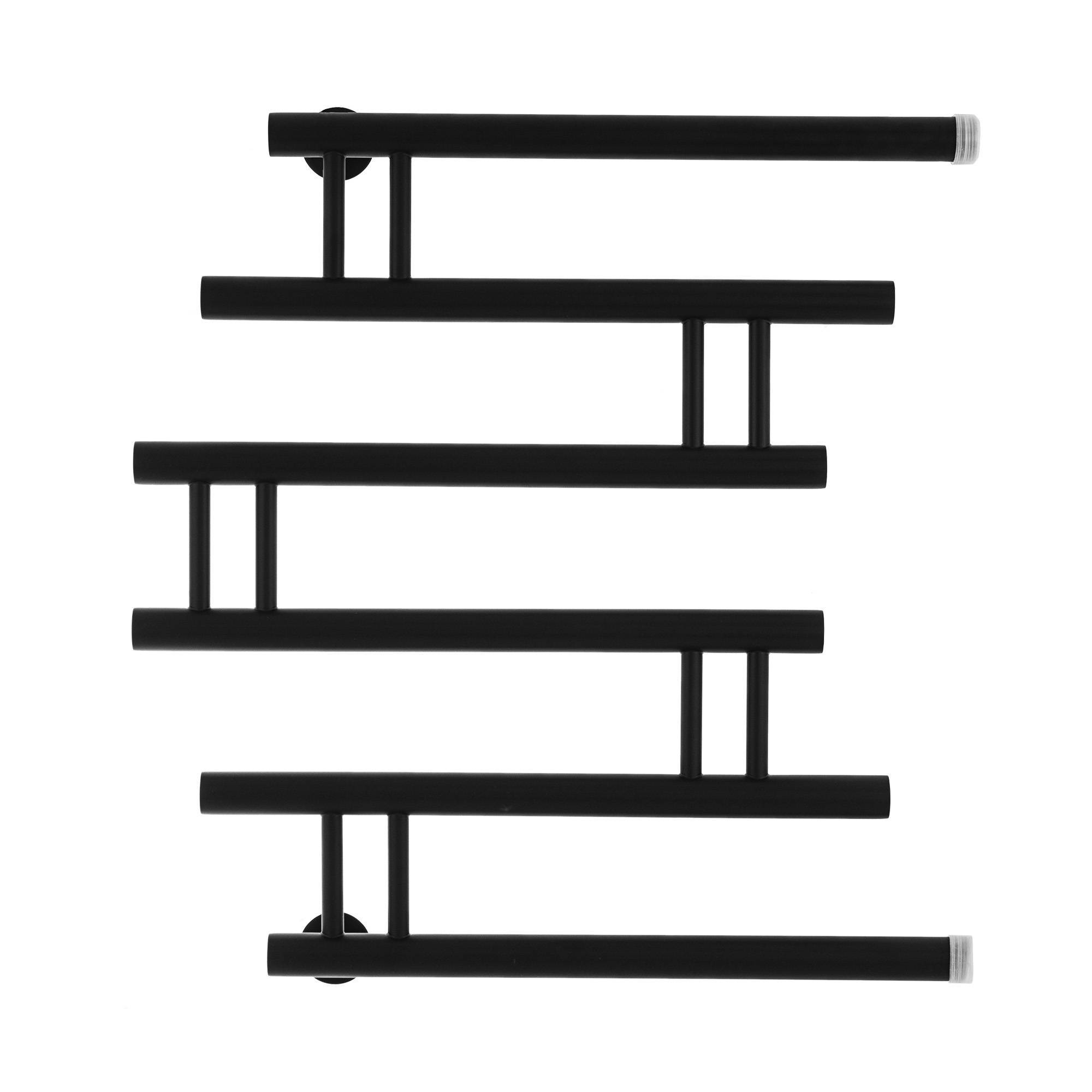 Водяной полотенцесушитель Energy Modern 600x500 мм черный матовый EWTRMODRN06050R905M RAL 9005