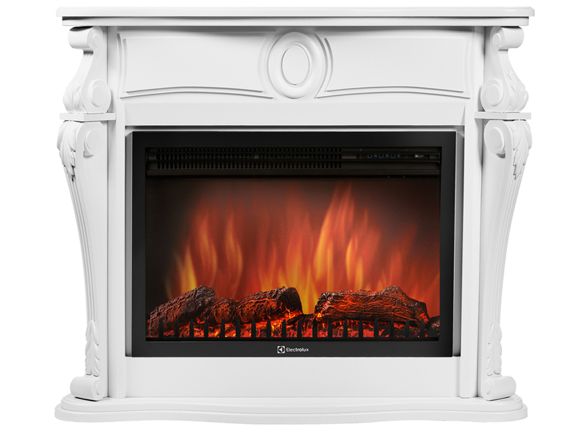 Портал для электрокамина Firelight Ovatio 30 белый НС-1144913