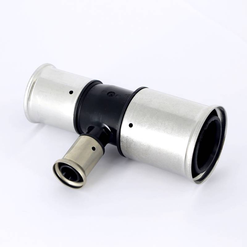 Тройник пресс PVDF Henco 50х20х40 мм 11PK-502040