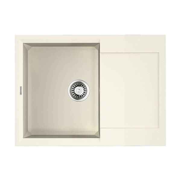 Кухонная мойка Omoikiri Sakaime 68-WH Tetogranit 68x50 см белый 4993126