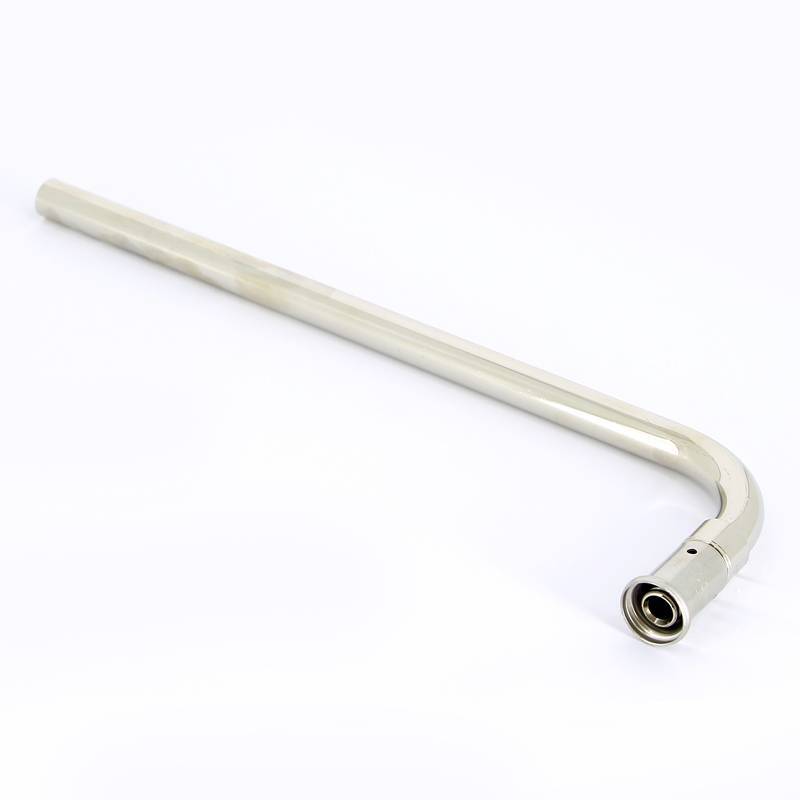 Угол пресс с трубкой для подключения радиатора Henco 20x15 мм L=300 мм 24P-2004