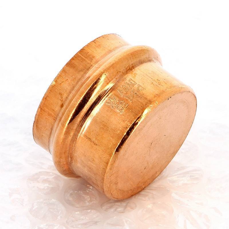 Заглушка пресс IBP 35 мм медь P5301 03500000