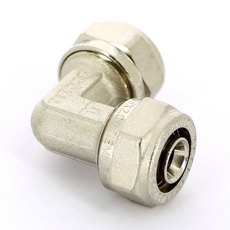 Угол обжимной Tiemme 1603 16 мм никелированный 1600008