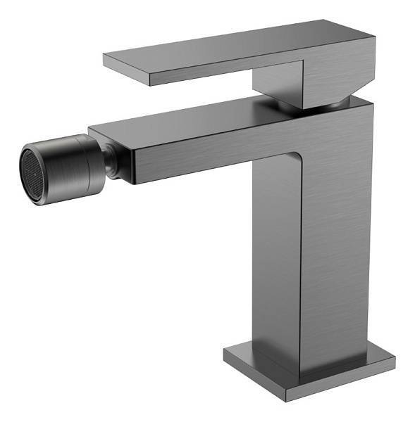 Смеситель для биде Boheme Qubic графит матовый 476-GM