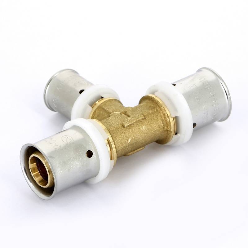 Тройник пресс Uni-Fitt 20x16x20 мм 706G7670