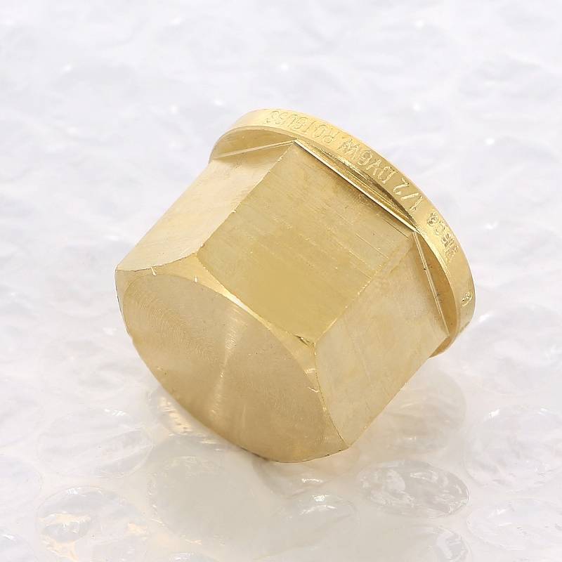 Заглушка резьбовая Viega 1/2 ВР бронза 266660