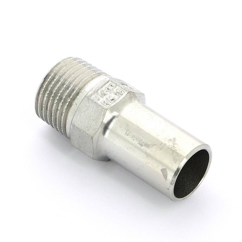 Переходник пресс Viega Sanpress Inox 18 мм x 1/2 НР нержавеющая сталь 436711