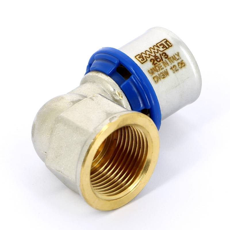 Угольник пресс с внутренней резьбой Emmeti 26x3/4 28101336