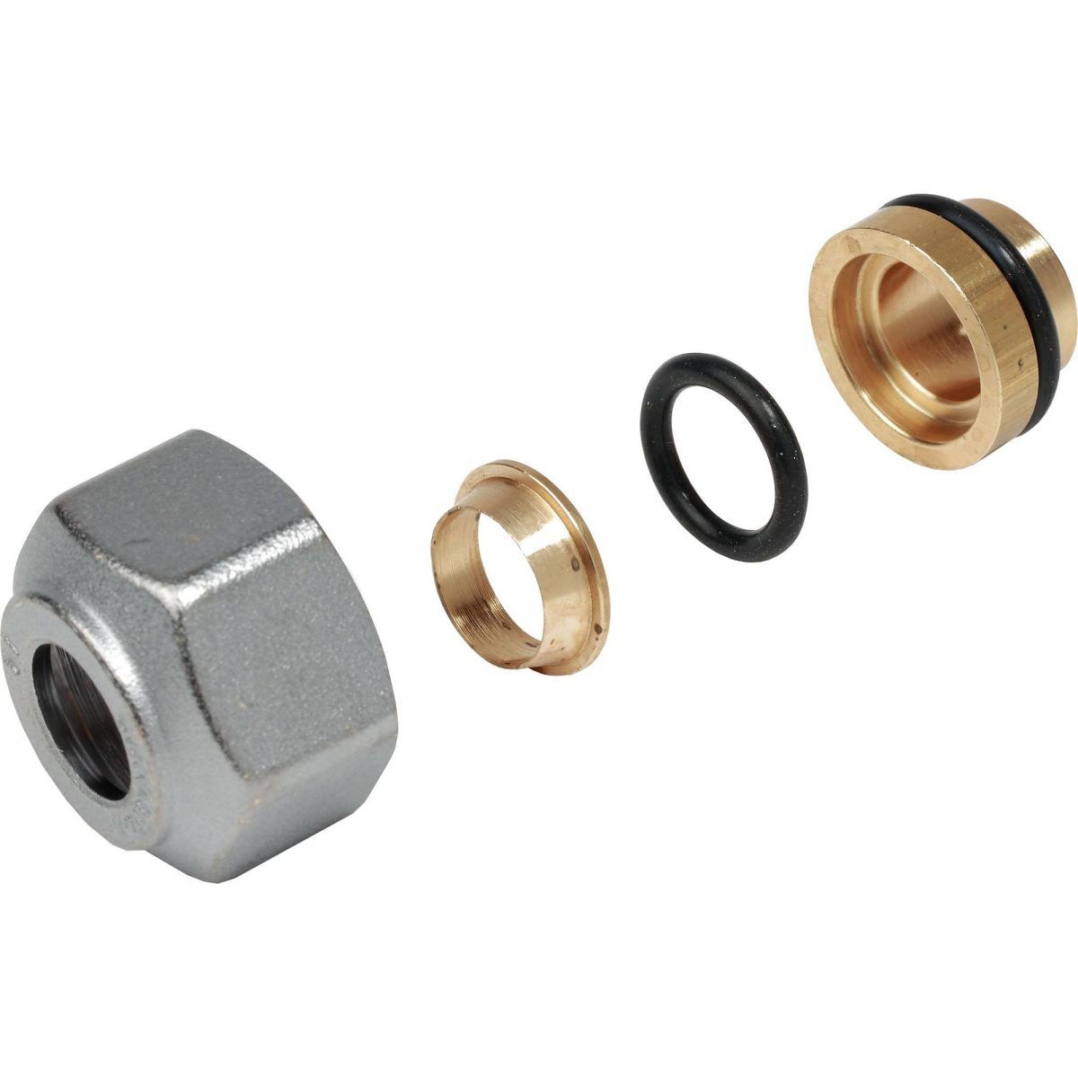 Переходник Giacomini R178 НГ M22 x 18 мм латунь R178X042