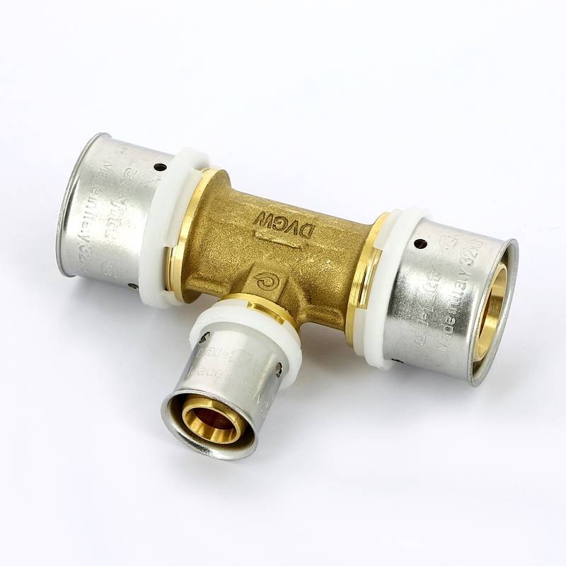 Тройник пресс Uni-Fitt 32х20х32 мм 706G9790