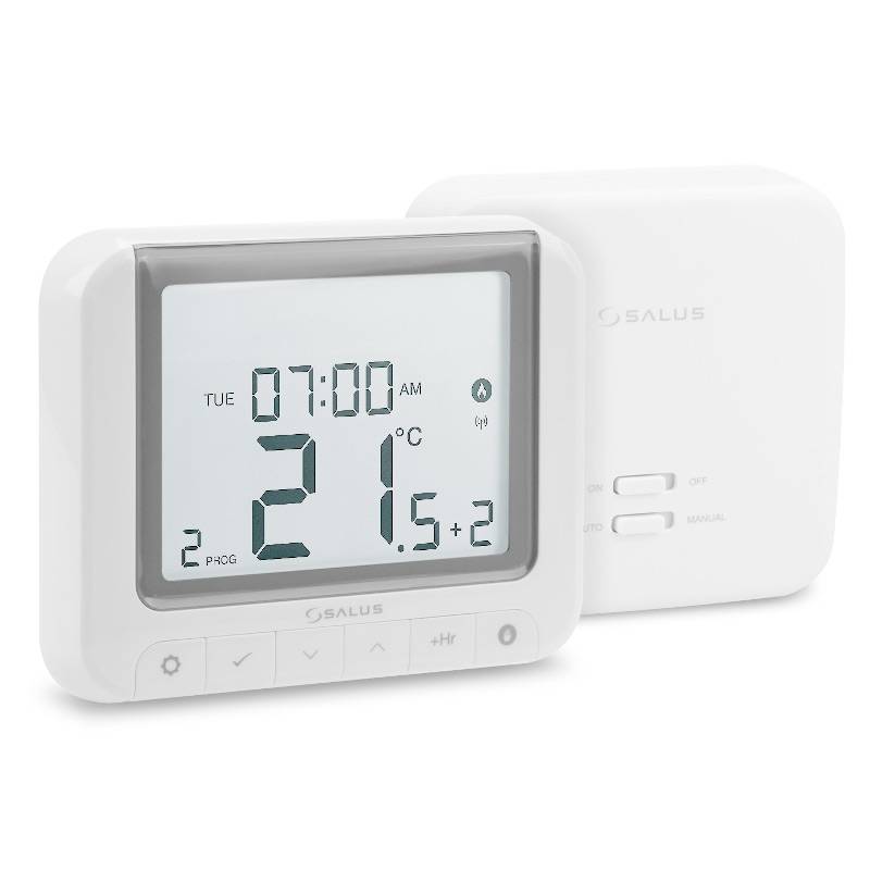Термостат комнатный SALUS RT520RF беспроводной программируемый OpenTherm RT520RF