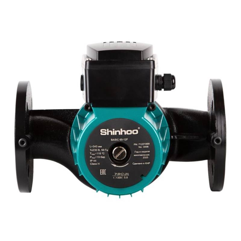 Насос циркуляционный фланцевый Shinhoo BASIC 32-8SF 220 В 71221001