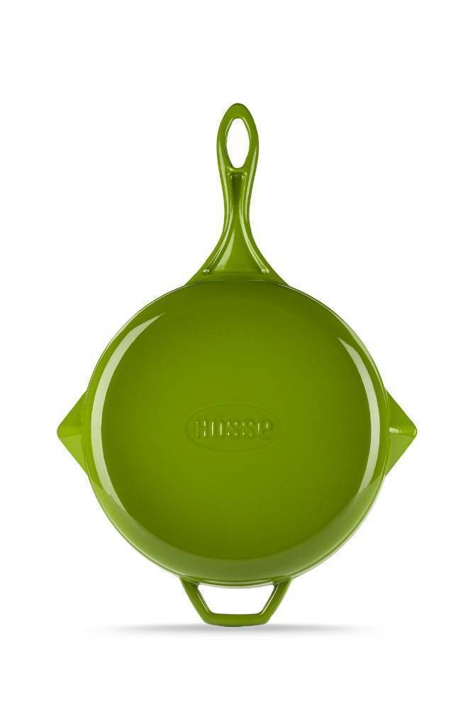 Сковорода-гриль чугунная Hosseven HS Y GTV 28 GREEN 28 см А752828