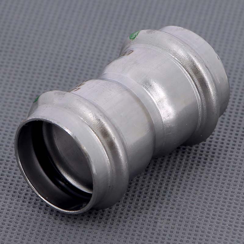 Муфта пресс Viega Sanpress Inox 28 мм нержавеющая сталь 436186