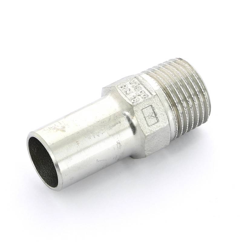 Переходник пресс Viega Sanpress Inox 18 мм x 1/2 НР нержавеющая сталь 436711