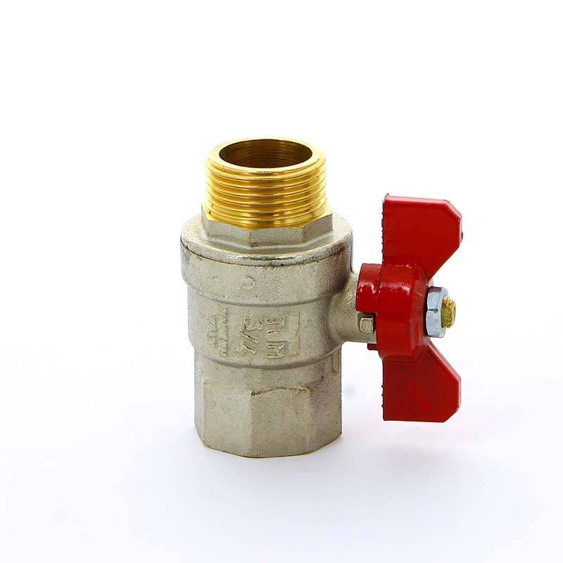 Кран шаровой Tiemme SCIROCCO НВ бабочка 3/4 2310006