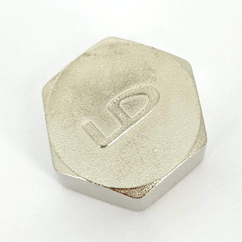 Заглушка латунная LD Pride 1/2 ВР никелированная 67.504.15