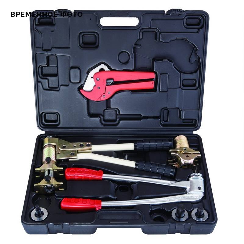 Набор ручного инструмента PEXBOX для монтажа труб PEX 16-32 мм RT.1422032