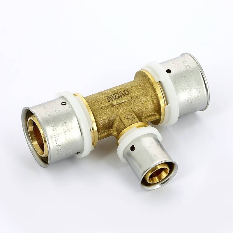 Тройник пресс Uni-Fitt 32х20х32 мм 706G9790