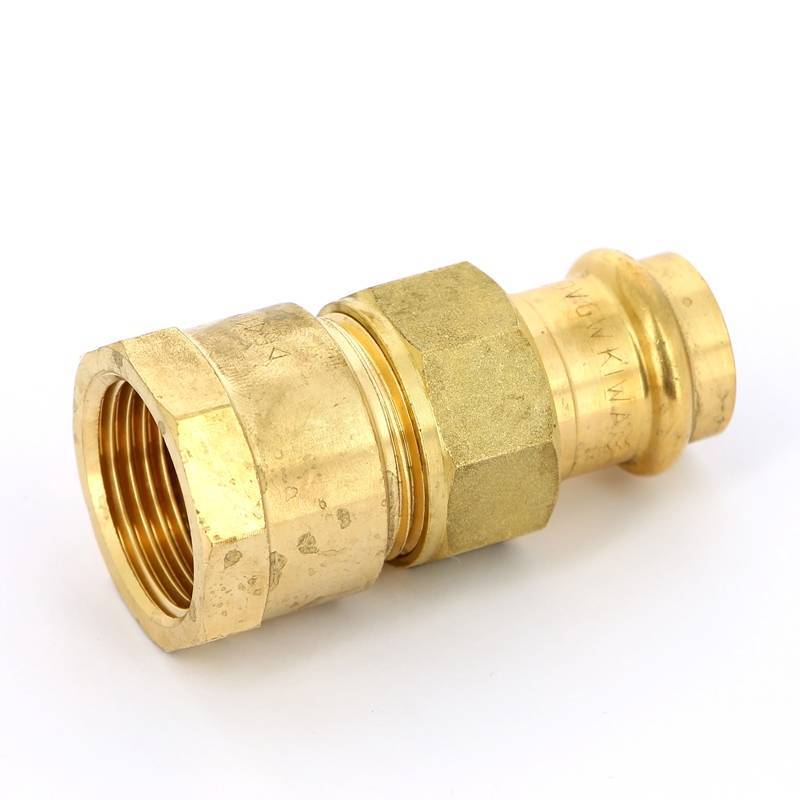 Муфта разъемная IBP >B< Press 22 мм х 1 ВР бронза P4330G02208000