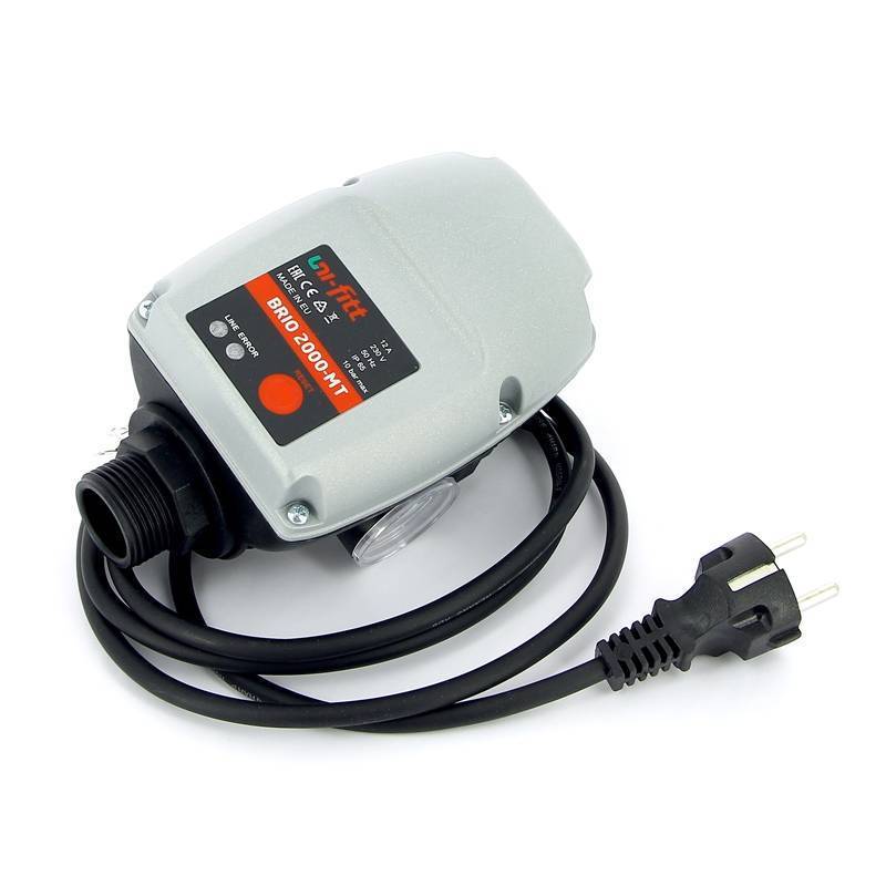 Пресс-контроль UNI-FITT BRIO-MT 1 1-10 бар 230 В с кабелями 275C0110