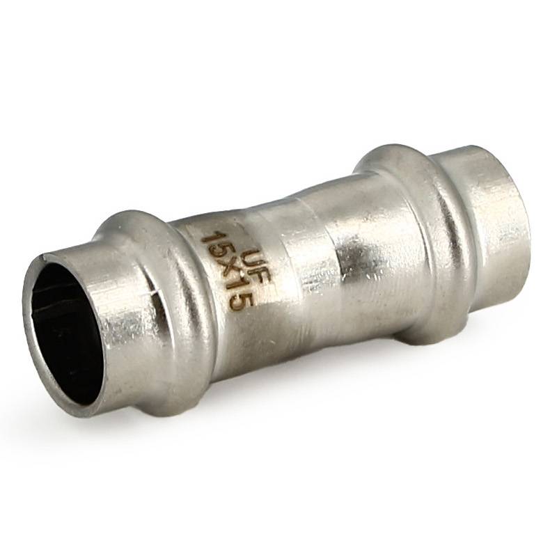 Муфта пресс Uni-Fitt 22 мм нержавеющая сталь 770S3300